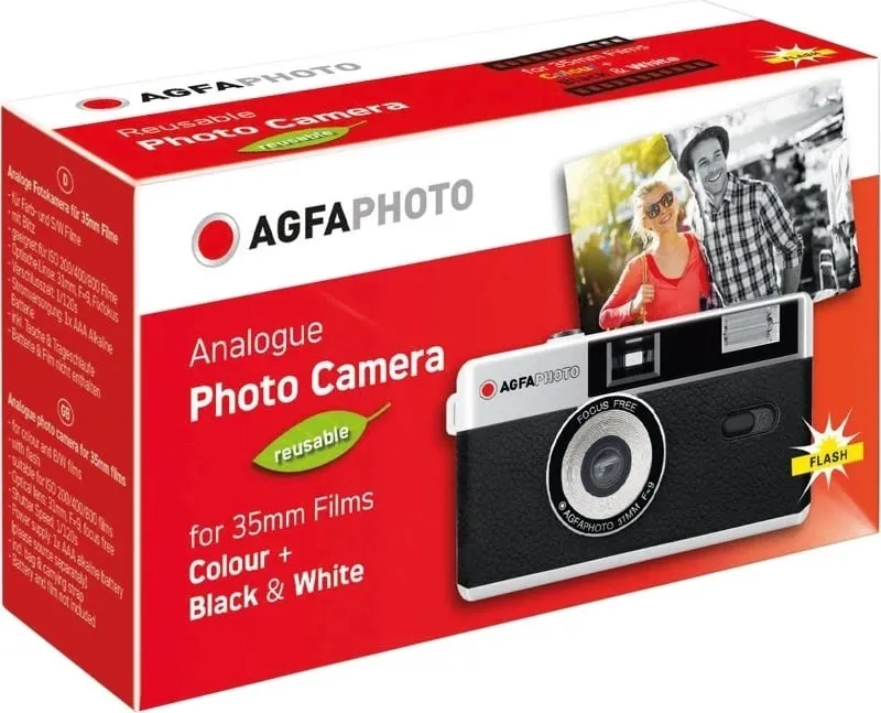Kamerë digjitale AgfaPhoto Photo Reusable, e zezë - 2