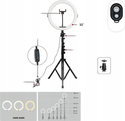 Tripod me dritë AgfaPhoto AGFA ARL11XL LED - 5