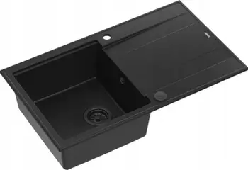 Lavaman kuzhine Quadron GraniteQ Evan 111, 1 kazan, me pikatore, pure carbon
