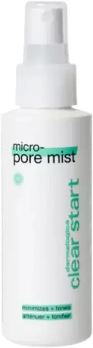 Spraj fytyre Dermalogica Clear Start Micro Pore Mist, me Niacinamide, për lëkurë të yndyrshme dhe akneike