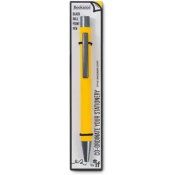 Bookaroo Pen Mustard - If Cardboard Creations Ltd