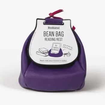 Bookaroo Bean Bag Reading Rest Purple