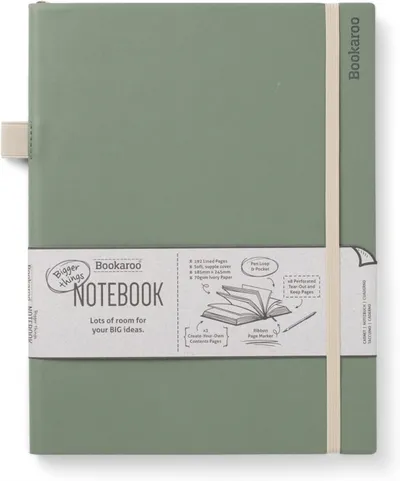 Bookaroo Bigger Things Notebook Journal Fern - 1