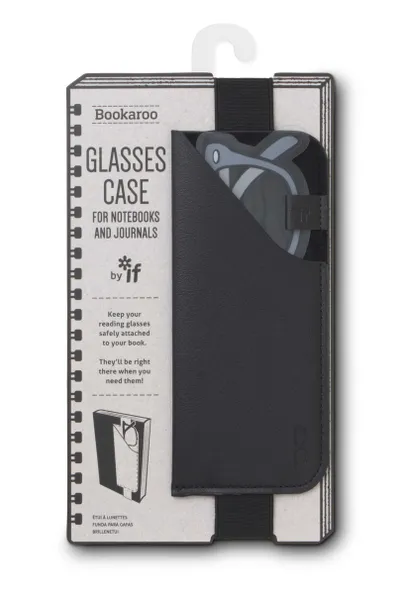 Bookaroo Glasses Case Black - If Cardboard Creations Ltd - 1