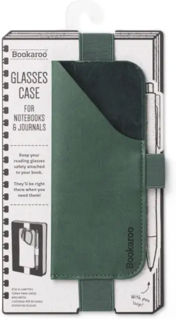 Bookaroo Glasses Case Forest Green