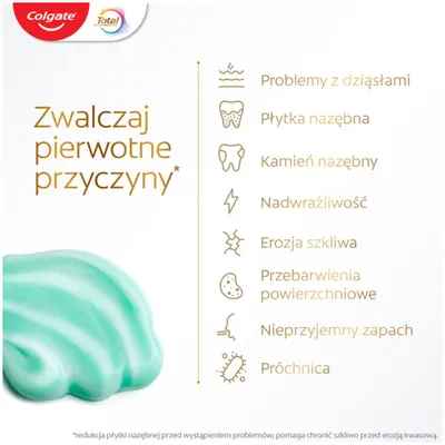 Pasta dhëmbësh Colgate Total Active Fresh Mint, 75 ml, freski mente - 3
