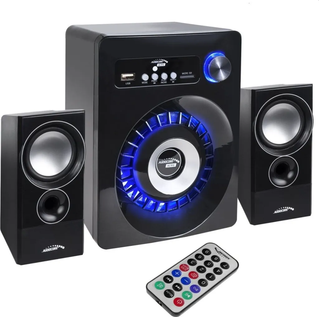 Altoparlantë për kompjuter Audiocore AC910, 2.1, 20W RMS - 1