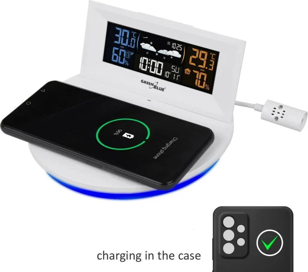 Stacion moti GreenBlue GB213, wireless, karikues induktiv, sensor i jashtëm - 5