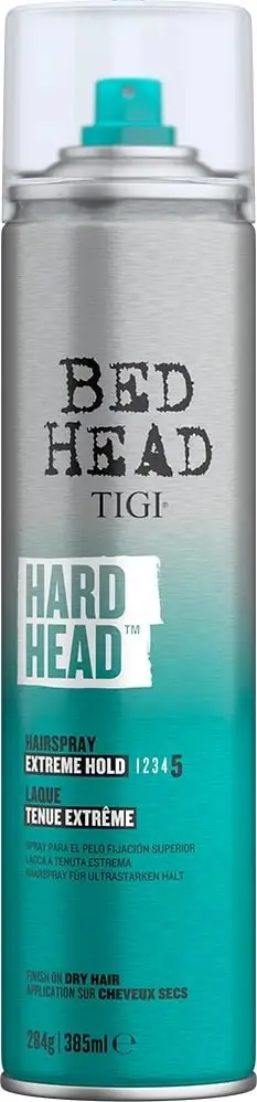 Llak për flokë Tigi Bed Head Hard Head Strong Hold për femra 385ml