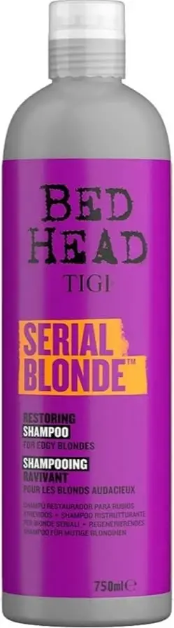 Shampon për femra Tigi Bed Head Serial Blonde Restoring, 750ml