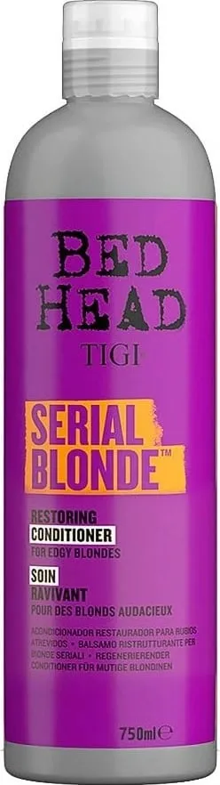 Kondicioner për flokë Tigi Bed Head Serial Blonde Restoring Conditioner për femra, 750ml - 1