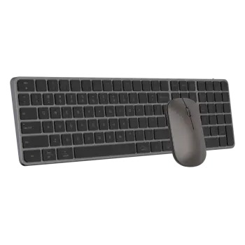 Meetion C230 – Set Tastierë & Maus Wireless Dual-Mode (2.4GHz + Bluetooth) – Space Gray