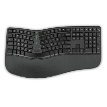 Tastierë Ergonomike Wireless Meetion DirectorW