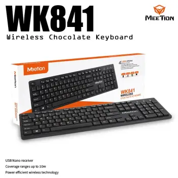 Tastierë Meetion WK841 Slim, wireless