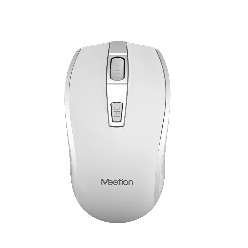 Maus Wireless Meetion R560 – 2.4GHz, 3-nivele DPI, i bardhe - 1