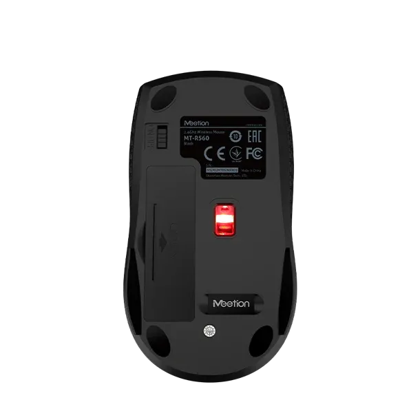 Maus Wireless Meetion R560 – 2.4GHz, 3-nivele DPI, i bardhe - 8