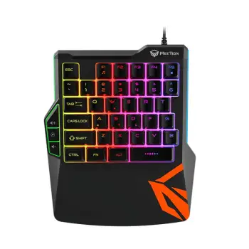 Tastierë One-Hand Meetion KB015, RGB ,GAMING