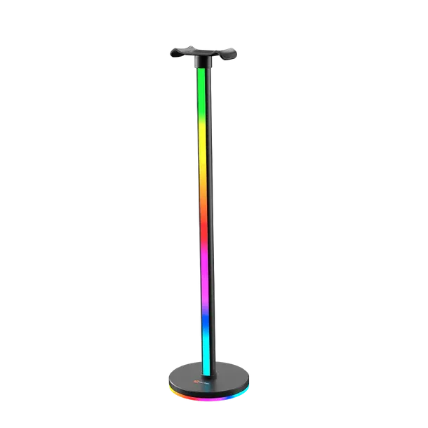 Stand Kufjesh Gaming me dritë RGB Smart Meetion BK300 - 6