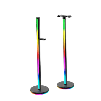 Stand Kufjesh Gaming me dritë RGB Smart Meetion BK300