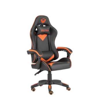 Karrige Gaming Meetion CHR04 Professional / 124 x 66 x 49cm / Zi dhe Portokalli