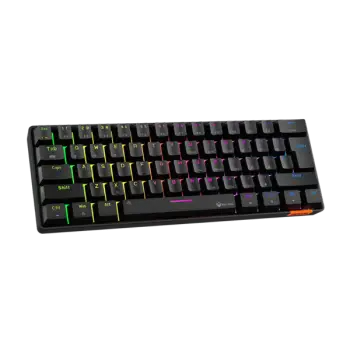 Tastierë Gaming Meetion MK005BT Hestia Mechanical / Bluetooth 60% / US / e zezë