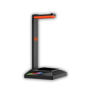 Mbajtëse për kufje Gaming Meetion U003 / USB / Type-C / Wired Stand for gaming headset / e zezë