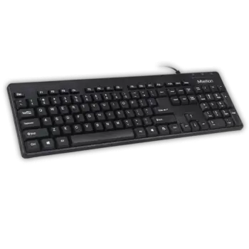 Tastierë me kabllo Meetion AK100 Corded Ergonomic / USB / US / e zezë