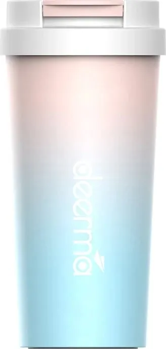 Blender pa kabllo Deerma DEM-NU90, 300 ml, gradient blu-rozë - 1