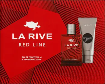 Set për meshkuj La Rive Red Line - EDT, 90 ml + xhel për dush, 100 ml)