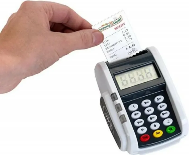 Lodër kasë pagese Theo Klein 9333, POS terminal, dritë dhe zë - 2