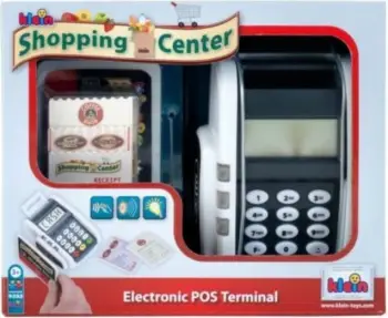 Lodër kasë pagese Theo Klein 9333, POS terminal, dritë dhe zë