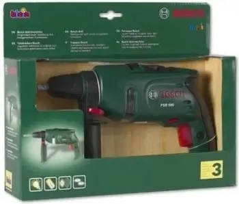 Trapan elektrik Bosch PSB 1000, me kabllo, jeshil