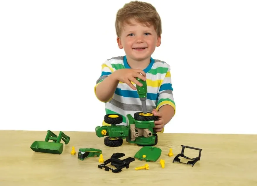 Traktor lodër Klein John Deere, i gjelbër - 2