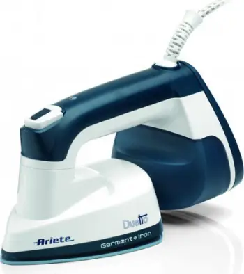 Hekur për rroba Ariete 6246, 1000W, e bardhë dhe e kaltër