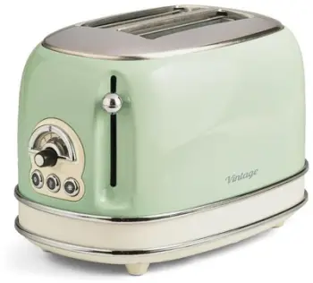 Toster Ariete 0155, 810 W, i gjelbër