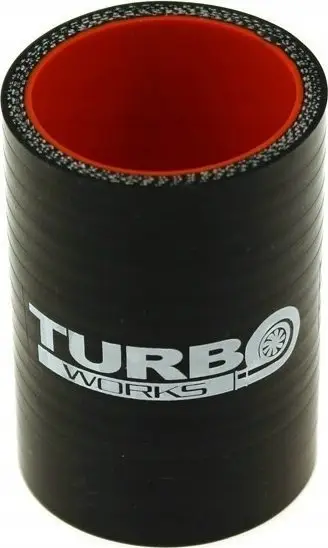 Lidhës silikoni TurboWorks Pro, 28mm, i zi
