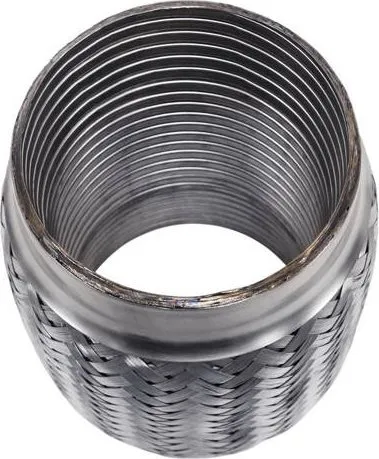 Lidhës shkarkimi TurboWorks Pro 304SS, fleksibël, 70x100mm, argjendtë - 2