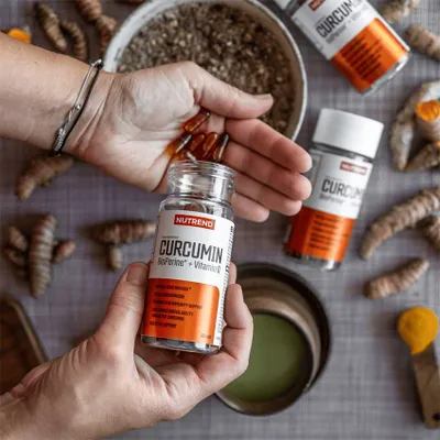 Curcumin + Bioperine + Vitamin D 60Caps - 2