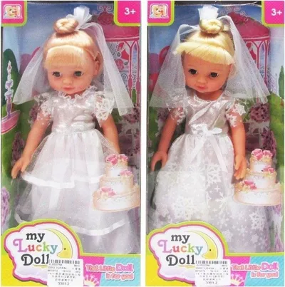 Kukull dasme Trifox Wedding Doll, modele të ndryshme, MIX - 1