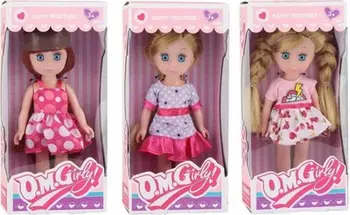 Kukull Trifox Doll in a dress, me fustan elegant, ngjyra MIX