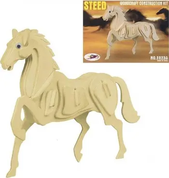 Puzzle druri Trifox Revolver, lodër logjike, ngjyrë druri