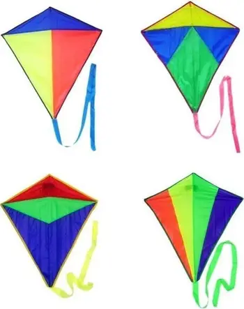 Fluturë ajrore Trifox Nylon Kite, material najloni, ngjyra të ndryshme