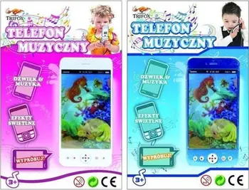 Telefoni Trifox Battery-powered Phone MIX, me bateri, për përdorim bazik, ngjyra të përziera
