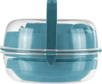 Set kampingu Curver 262887, 33 pjesë, plastik, blu
