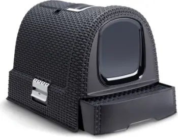 Tualet për mace Pet Life - Antracyt 51x38.5 x 40 cm