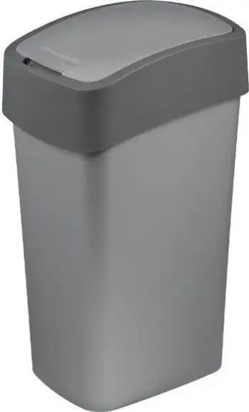 Kosh mbeturinash Curver (CUR000180), 50 l, i hirtë