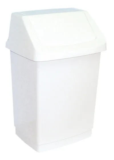 Kosh mbeturinash Curver Click-It, 25 L, i bardhë - 1