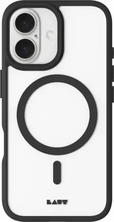 Mbështjellës LAUT Huex Protect MagSafe për iPhone 16, e zezë