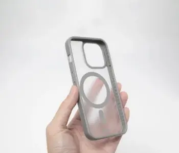 Mbështjellës LAUT Huex Protect për iPhone 15 Pro, me MagSafe, Gri