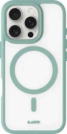 Mbështjellës LAUT Huex Protect MagSafe për iPhone 16 Pro, Mint